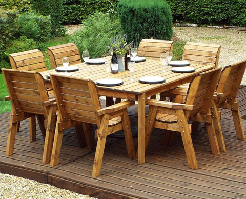 Charles Taylor HB82 - Eight Seater Square Table Set