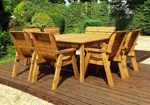 Charles Taylor HB83 - Eight Seater Square Table Set