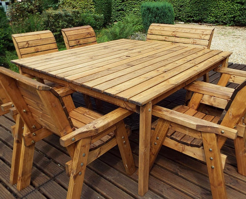 Charles Taylor HB83 - Eight Seater Square Table Set