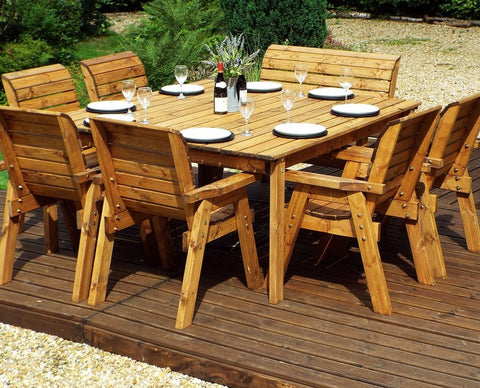 Charles Taylor HB83 - Eight Seater Square Table Set