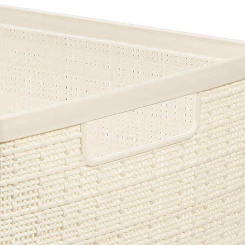 Curver Jute Basket White M