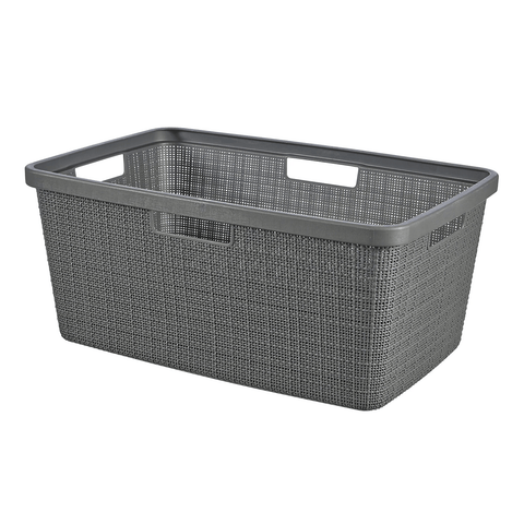 Curver Laundry Basket Curver Jute Laundry Basket Grey