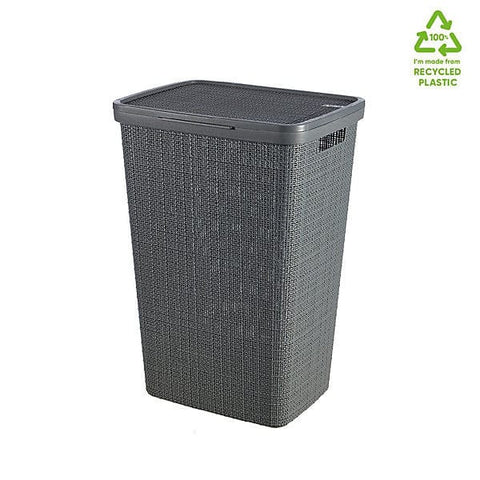 Curver Jute Laundry Hamper Grey