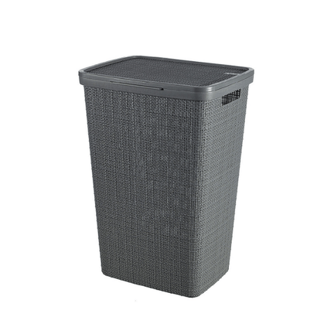 Curver Laundry Basket Curver Jute Laundry Hamper Grey