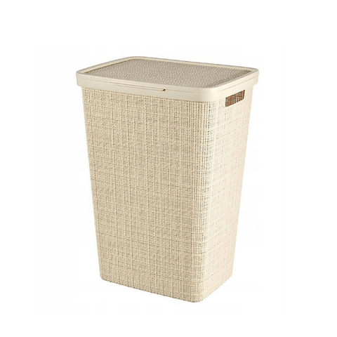 Curver Laundry Basket Curver Jute Laundry Hamper White