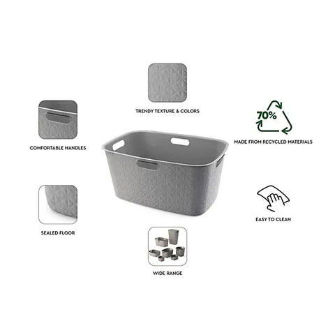 Curver Laundry Basket Curver Laundry Basket Taupe