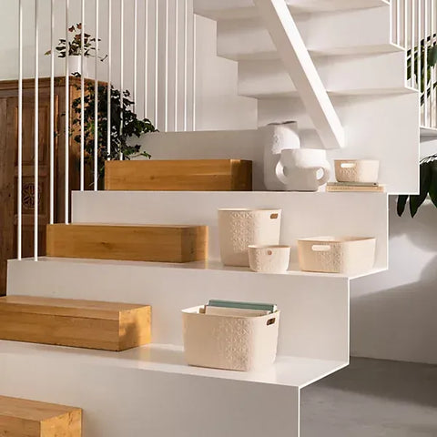 Curver Storage Basket Curver Softex Basket Chalk White XS