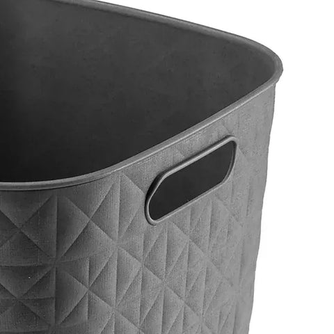 Curver Storage Basket Curver Softex Basket Cube Dark Grey