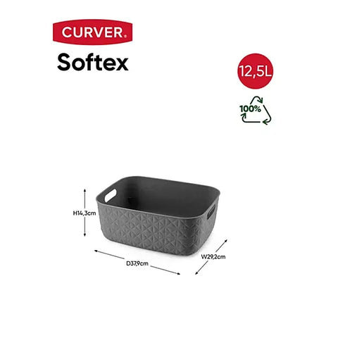 Curver Softex Basket Dark Grey M