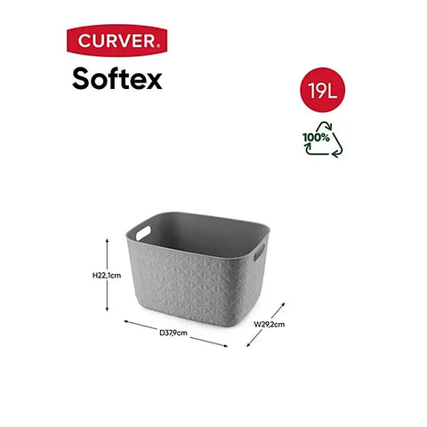 Curver Softex Basket Taupe L