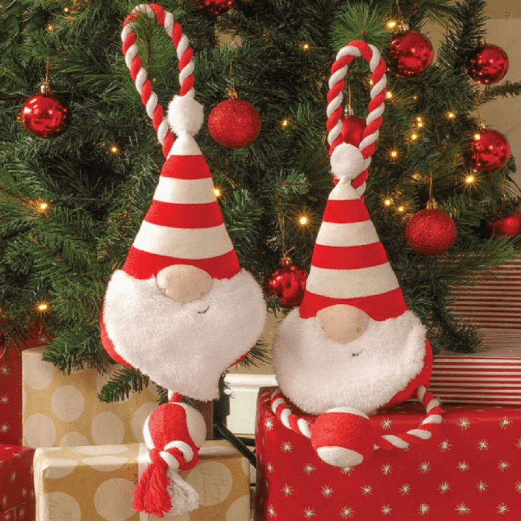 Zoon Tugga Santa Dog Toy Trowell Garden Centre