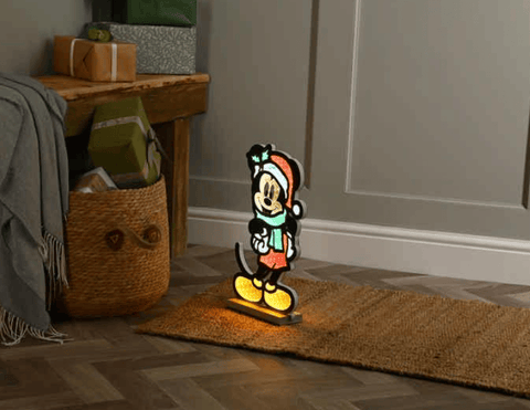 Festive LED light Disney Mickey Mouse Infinity Christmas LED Light – 40cm
