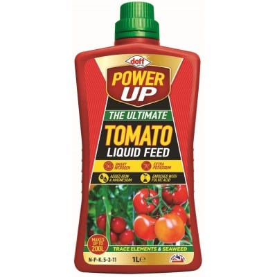 Doff Plant Feed Organic Doff Power Up Ultimate Tomato Feed Liquid Concentrate 1 Litre