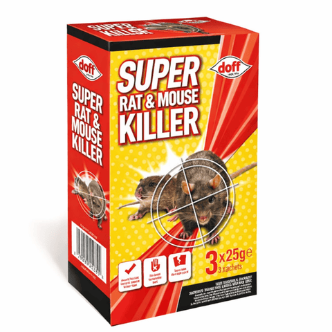 Doff Super Rat & Mouse Killer Refill Sachet