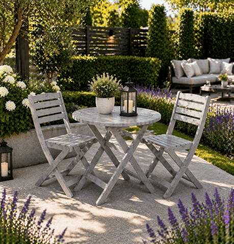 Woodlodge Garden Furniture Set Dorset 2 Seater Bistro Set