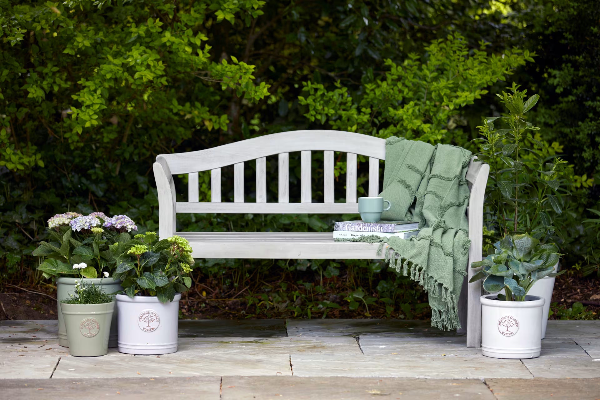 Woodlodge Garden Furniture Set Dorset 2 Seater Queen Bench