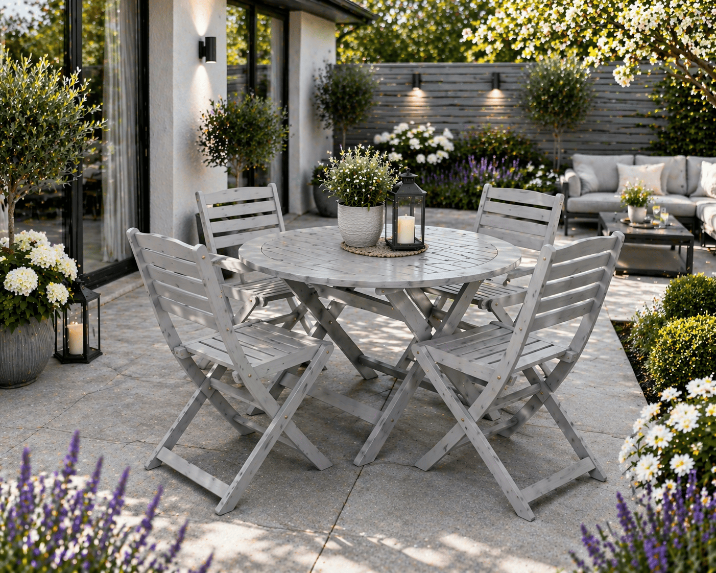 Woodlodge Garden Furniture Set Dorset 4 Seater Furniture Set