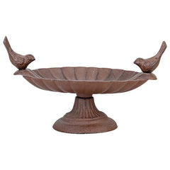 Fallen Fruits Bird Feeders Fallen Fruits Bird Bath With Two Birds