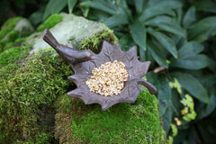 Fallen Fruits Bird Feeders Fallen Fruits Cast Iron Bird Bath Small