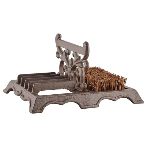 Fallen Fruits Boot Cleaner Fallen Fruits Cast Iron Boot Brush and Scraper