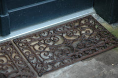 Fallen Fruits Door Mats Fallen Fruits Cast Iron Doormat Small Rectangular