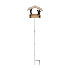 Fallen Fruits Bird Tables Fallen Fruits ChiffChaff Bird Table On Pole