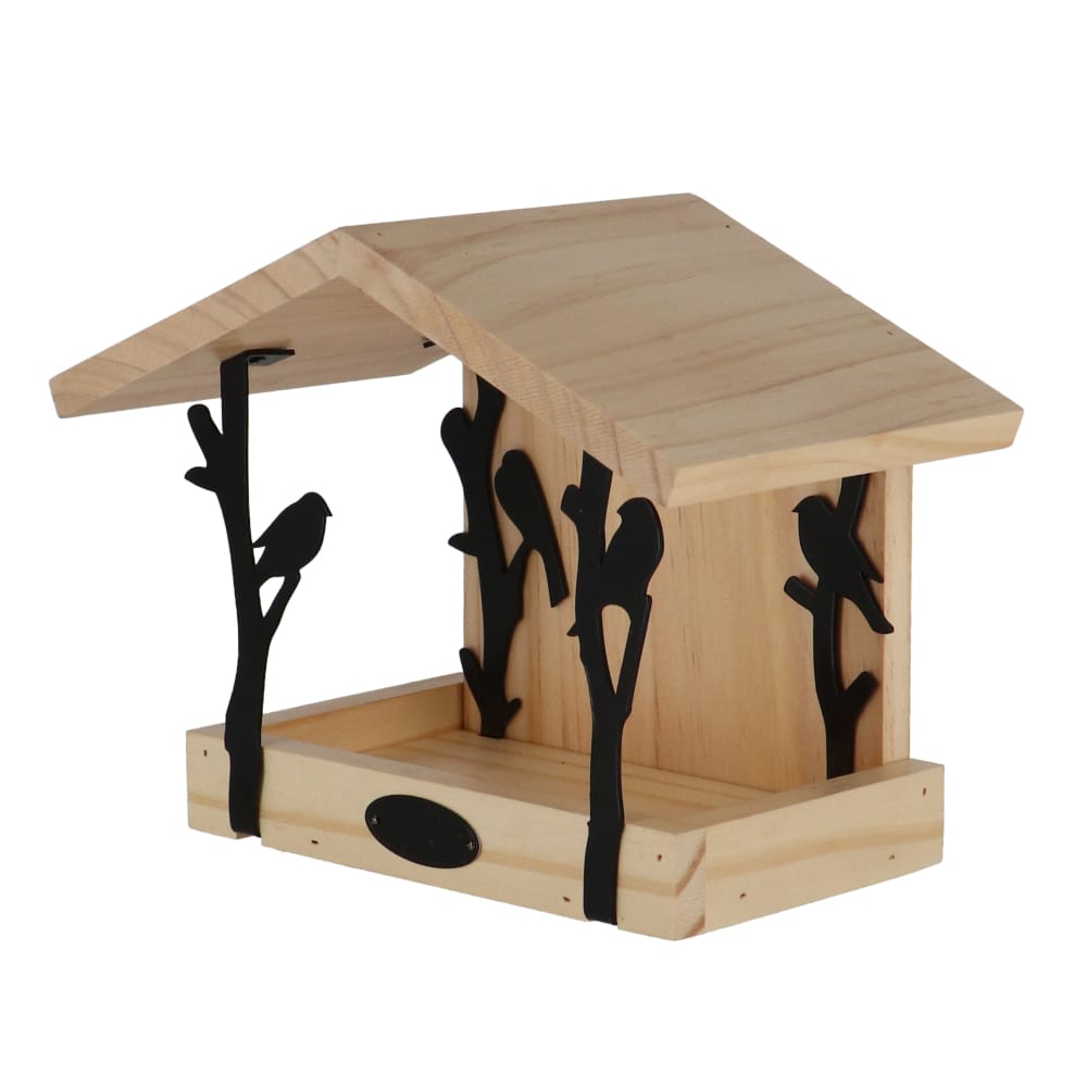 Fallen Fruits Bird Tables Fallen Fruits ChiffChaff Bird Table Wall Mounted