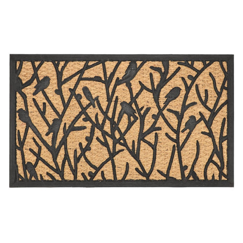 Fallen Fruits Door Mats Fallen Fruits Coir Doormat Rubber Birds