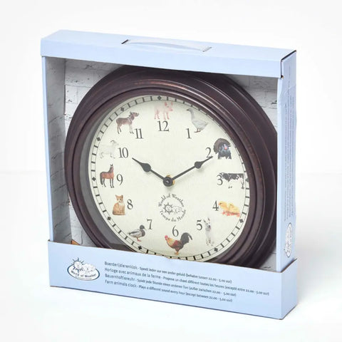 Fallen Fruits Clocks Fallen Fruits Farm Animal Sound Clock