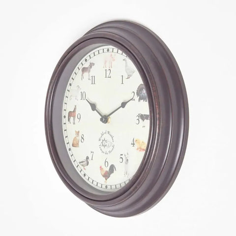 Fallen Fruits Clocks Fallen Fruits Farm Animal Sound Clock