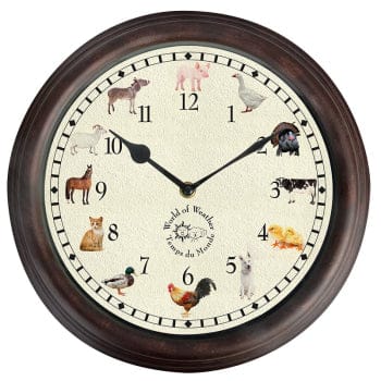 Fallen Fruits Clocks Fallen Fruits Farm Animal Sound Clock