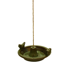 Fallen Fruits Bird Baths Fallen Fruits Hanging Ceramic Bird Bath Assorted Colours