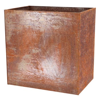 Fallen Fruits Planters & Pots Fallen Fruits Rust Planter Rectangular High Small