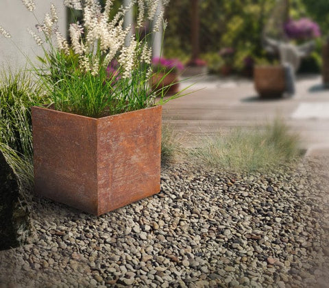 Fallen Fruits Planters & Pots Fallen Fruits Rust Planter Square