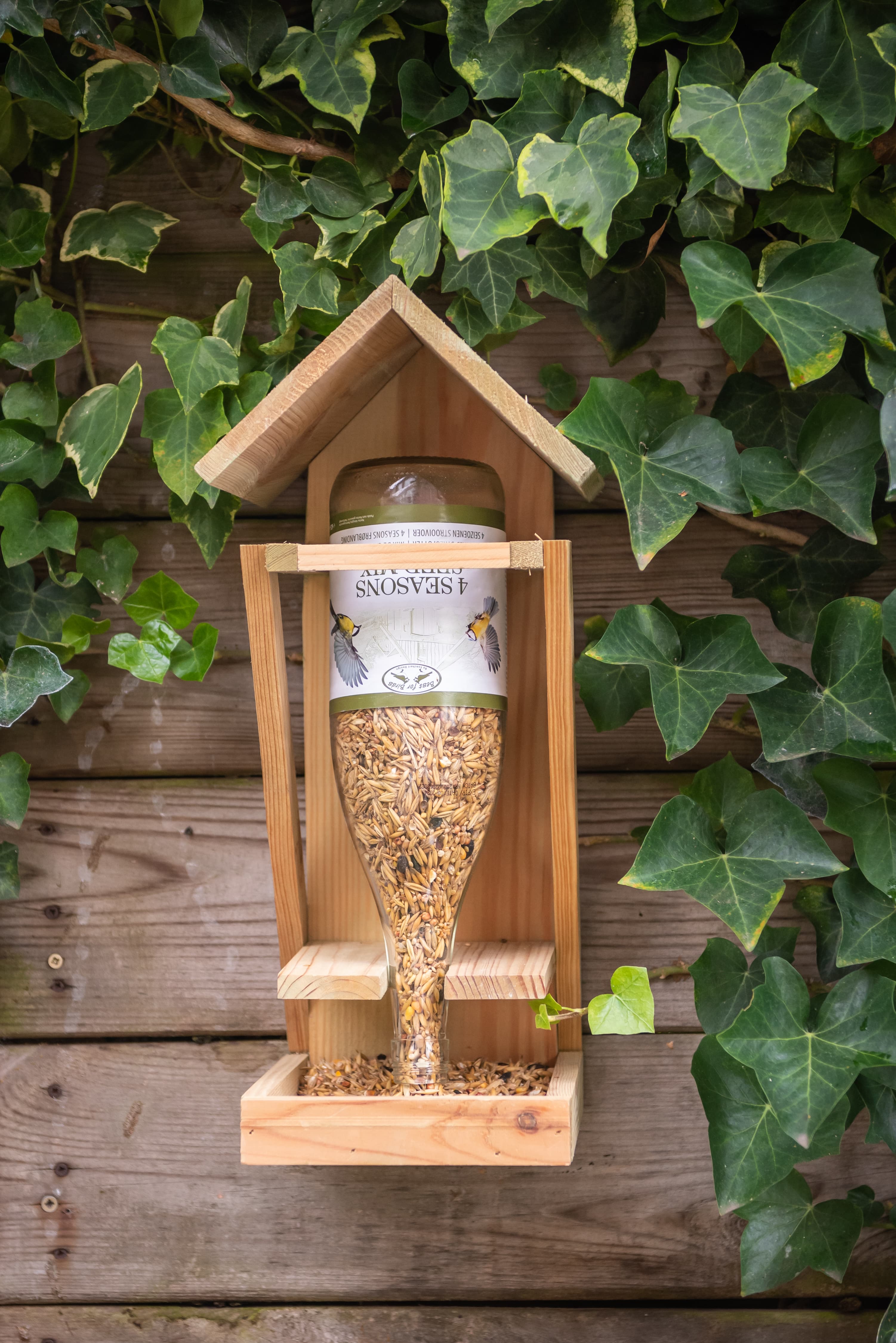 Fallen Fruits Bird Tables Fallen Fruits Wine Bottle Bird Table