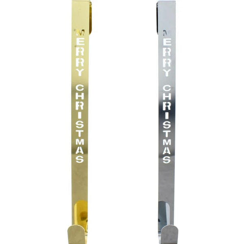 Festive Christmas Wreath Festive 35cm Merry Christmas Design Wreath Assorted Colours