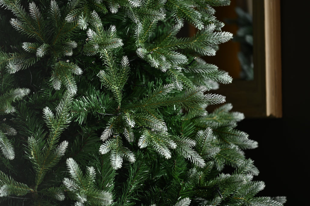Festive Artificial Trees Festive Belvedere Frosted Pine Christmas Tree - 8ft/240cm