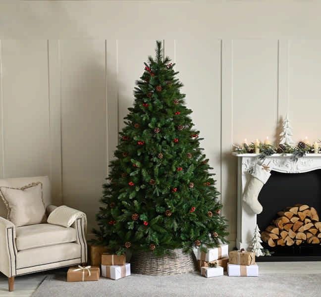 Festive Artificial Trees Festive Ben Nevis Pine Christmas Tree 180cm/6ft