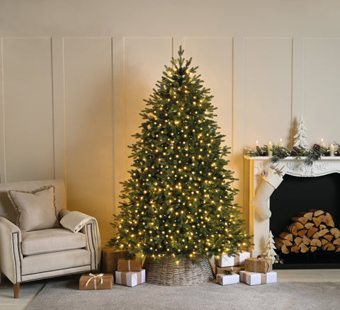 Festive String Lights Christmas Festive Christmas 1000 Compact Lights - Warm White