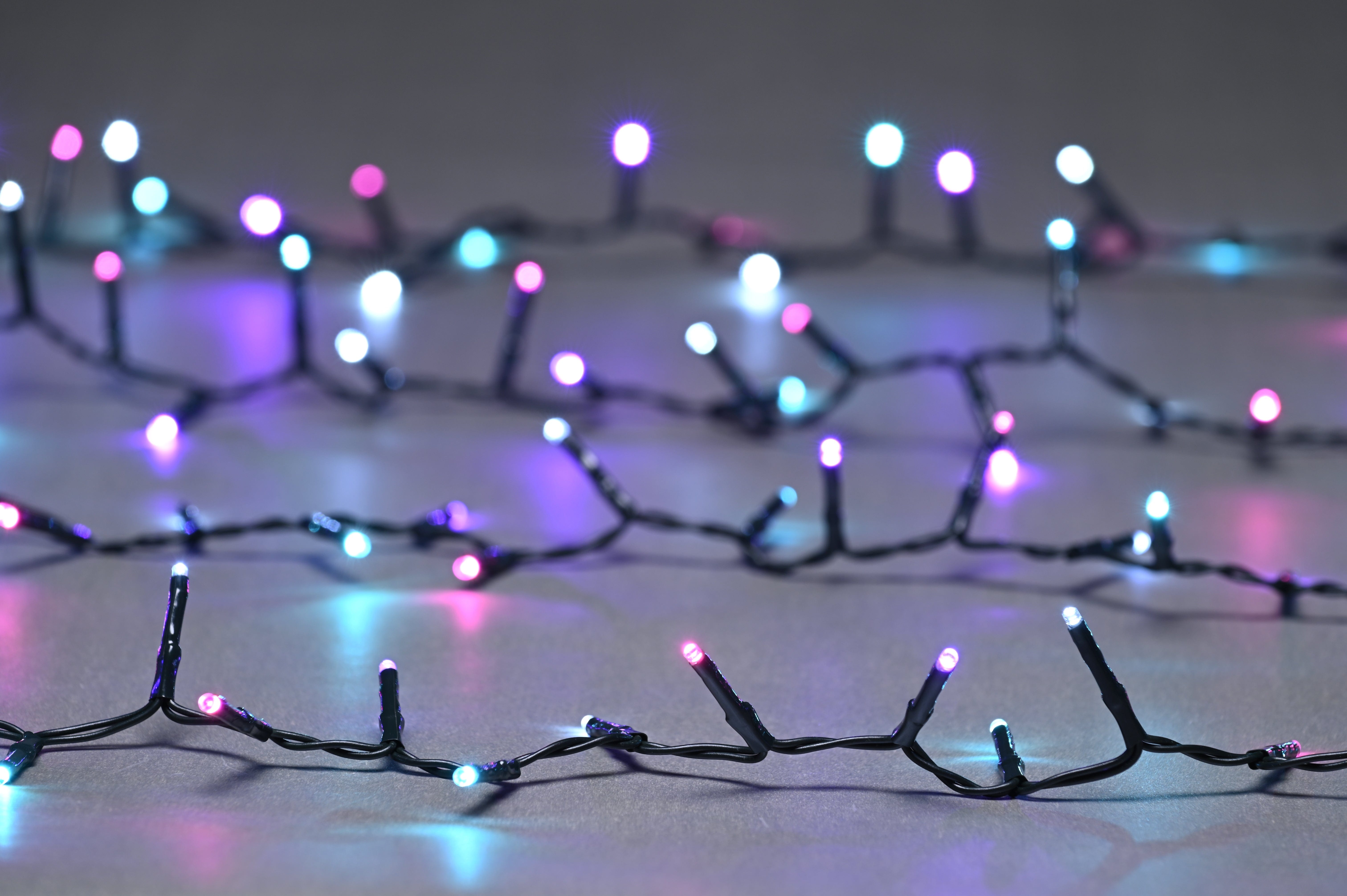 Festive String Lights Christmas Festive Christmas 2000 Compact Lights - Twilight