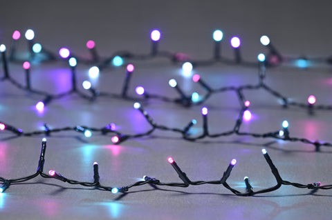 Festive String Lights Christmas Festive Christmas 2000 Compact Lights - Twilight