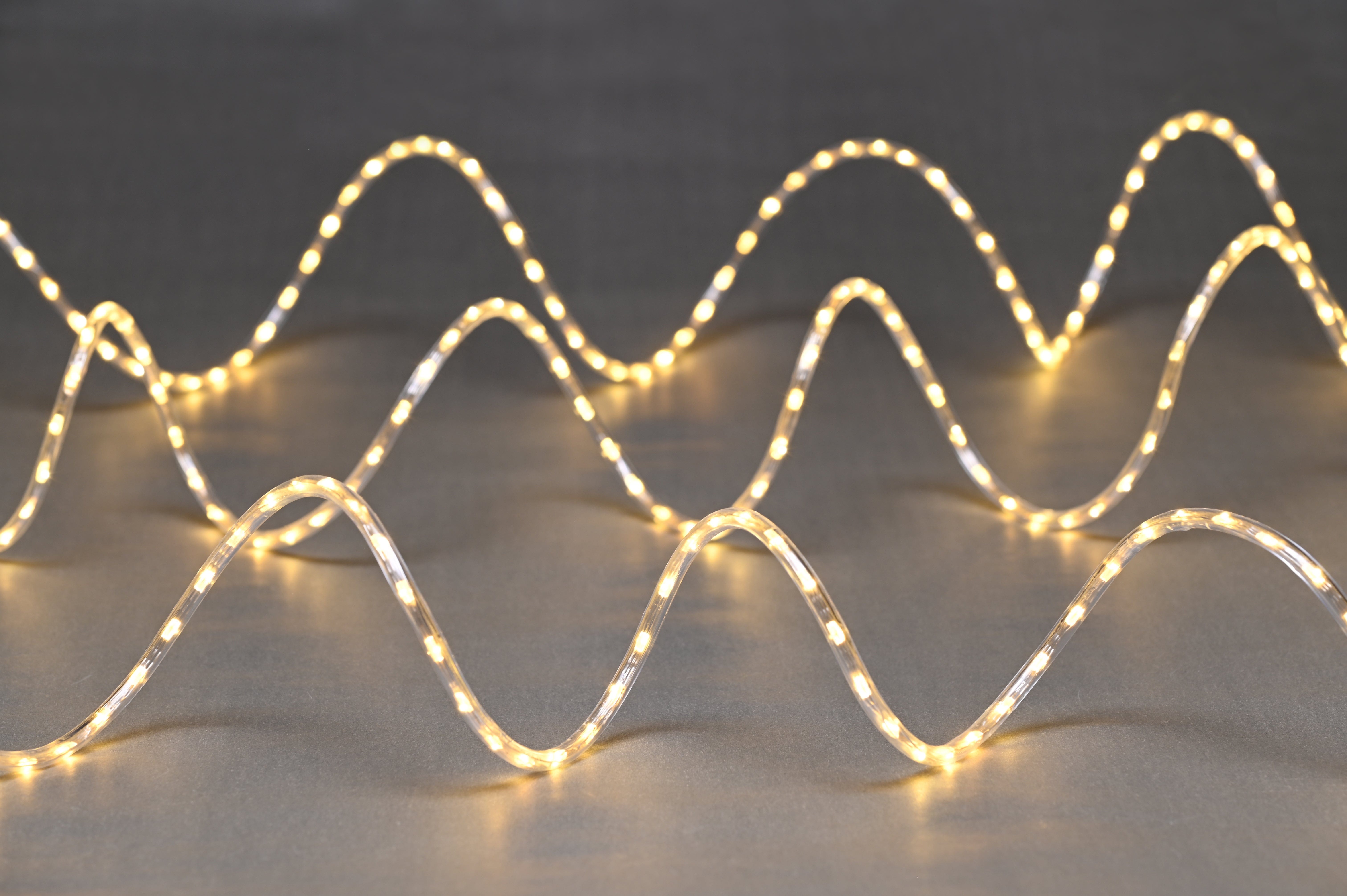 Festive String Lights Christmas Festive Christmas 378 Snowing LED Compact Tube Light - Warm White