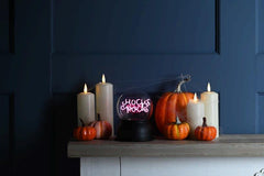 Festive Halloween Lit Decor Festive Halloween 14cm B/O Lit Hocus Pocus Globe