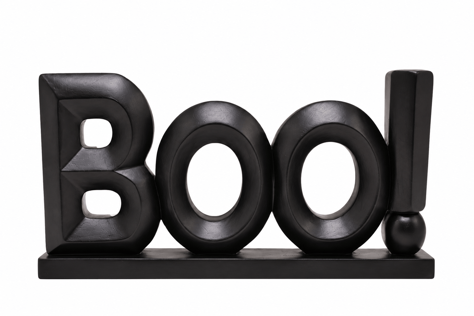 Festive Halloween Home Decor Festive Halloween 21cm Polyresin Boo Sign