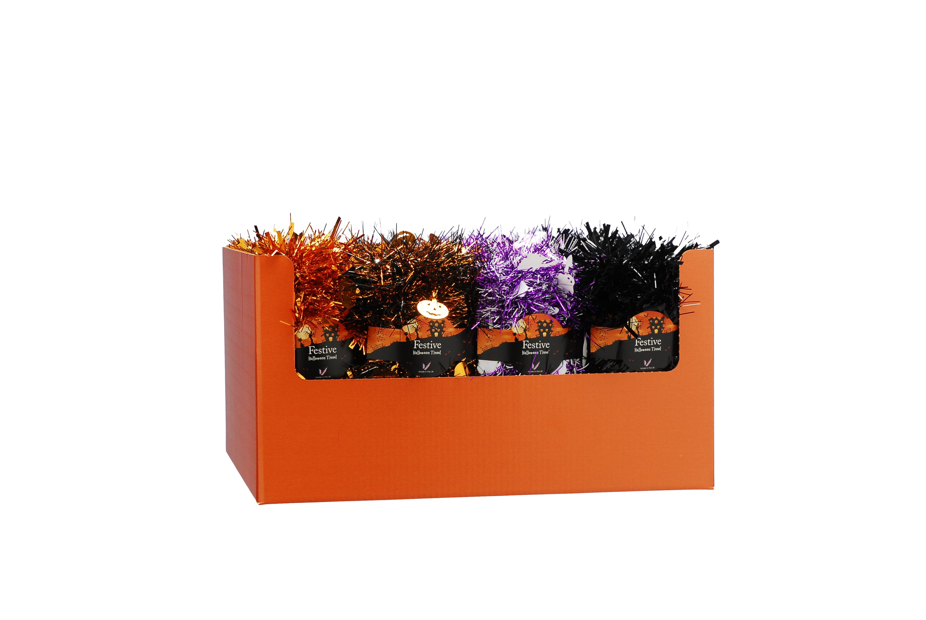 Festive Halloween Hanging Decor Festive Halloween Assorted Halloween Tinsel *** NO SKU OR SELL PRICE