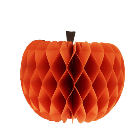 Festive Halloween Hanging Decor Festive Halloween Orange Paper Honeycomb Pumpkin ***NO SKU OR SELL PRICE