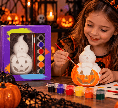 Festive Paint Your Own Festive Halloween Paint Your Own Halloween Pumpkin 16cm