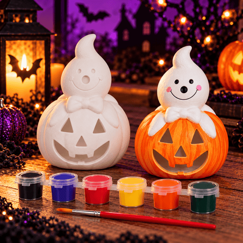 Festive Paint Your Own Festive Halloween Paint Your Own Halloween Pumpkin 16cm