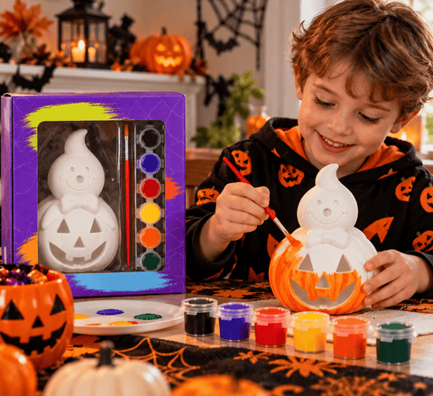 Festive Paint Your Own Festive Halloween Paint Your Own Halloween Pumpkin 16cm