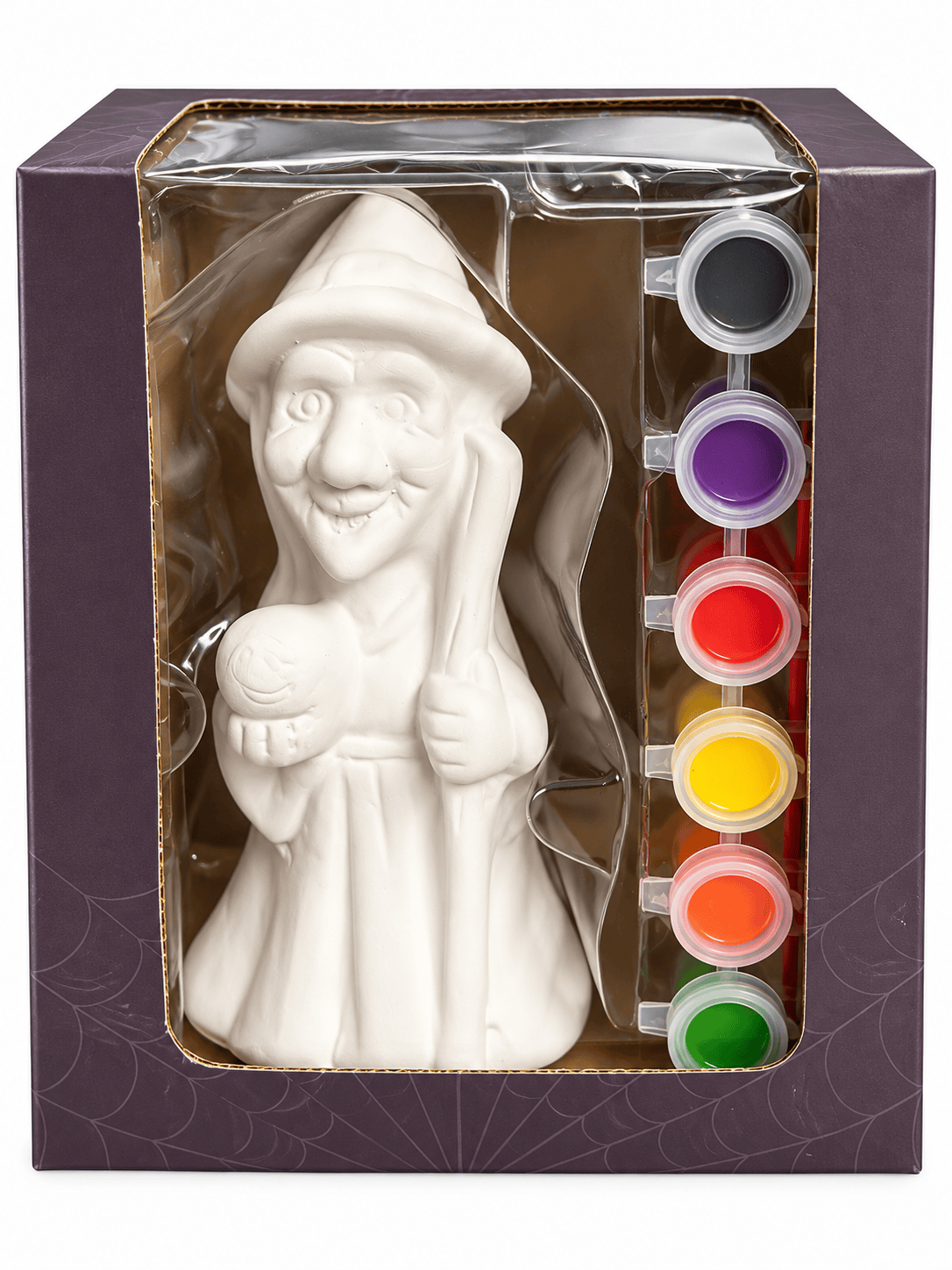 Festive Halloween Paint Your Own Halloween Witch 16cm